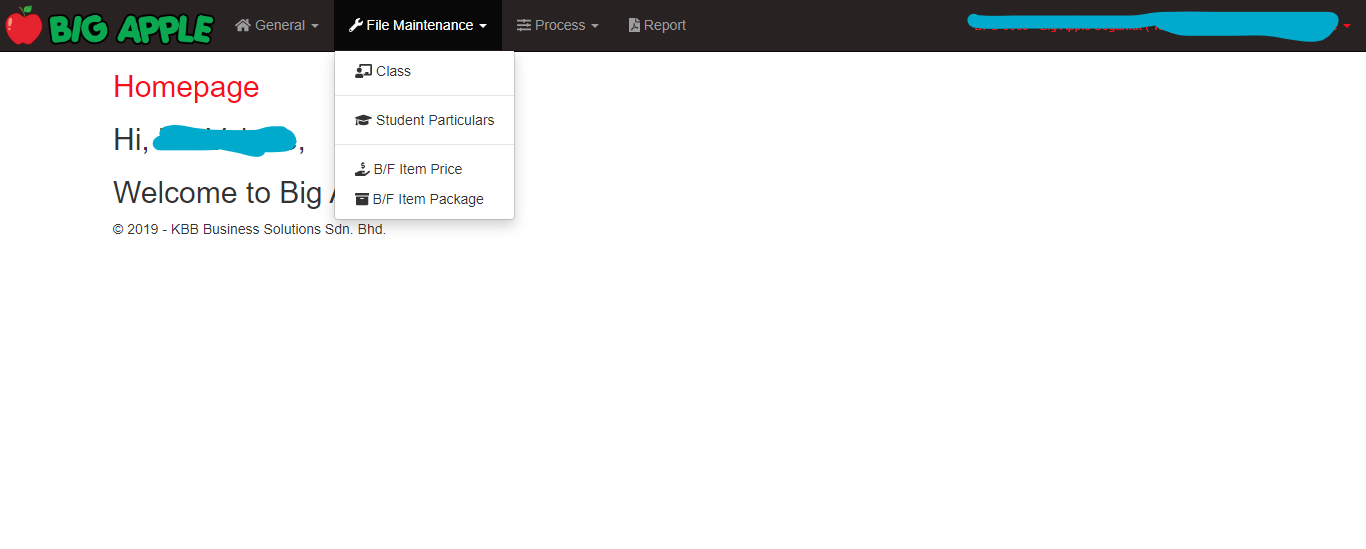 BAMIS user file maintenance